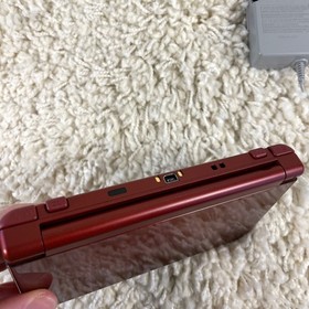 Nintendo &ldquo;New&rdquo; 3DS XL Metallic Red Handheld Console System RED-001 Tested