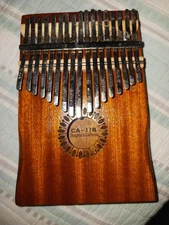 Wooden Kalimba 17 Keys Thumb Piano Made In California