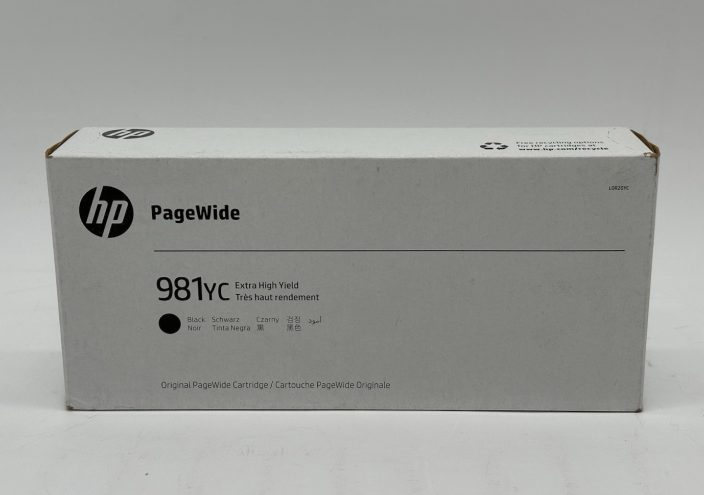 HP L0R20YC (981YC) Black PageWide Extra High Yield Contract Ink Cartridge