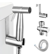 Bidet T Adapter with Shut off Valve, Metal T Valve for Bidet 7/8 X 7/8 X 1/...
