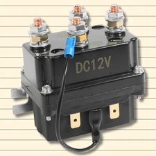 Winch Solenoid Relay 12V 250A Badlands Winch Solenoid Contactor for ATV UTV