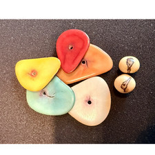 Tagua Nut Assorted Multicolor
