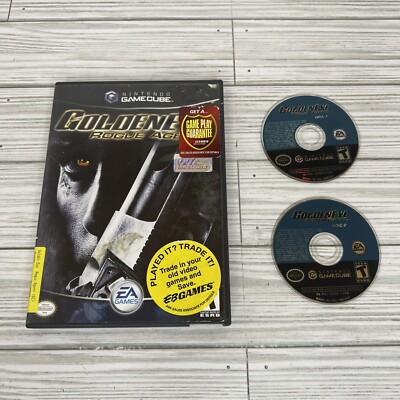 GoldenEye Rogue Agent (Nintendo GameCube, 2004) Black Label NO Manual ...