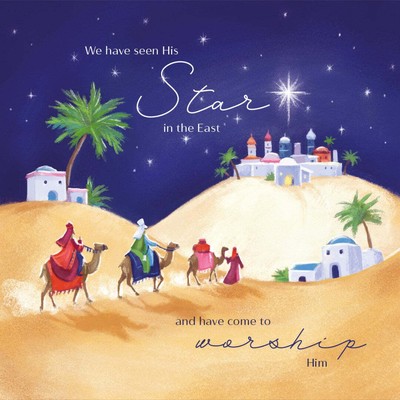 Compassion Charity Weihnachtskarten: Folge dem Stern (10er-Pack)