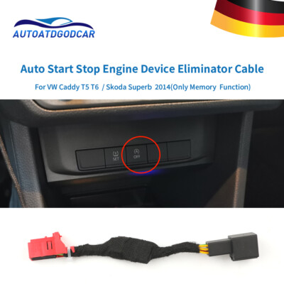 Auto Stop Start Motor System Kabel Plug Eliminator kit Fit Für VW Golf 6 T5 T6