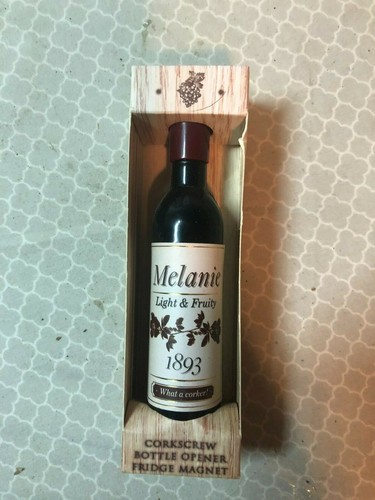 Personalized Wine Bottle Magnets w/cork screw&bottle opener Add To A Gift - Picture 10 of 20