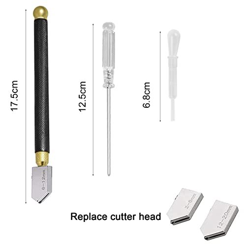 Glasschneider Professionelles Glasschneider Set Glasschneider für Dick - Bild 2 von 6