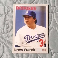 2024 Topps Archives Fernando Valenzuela #176 Los Angeles Dodgers