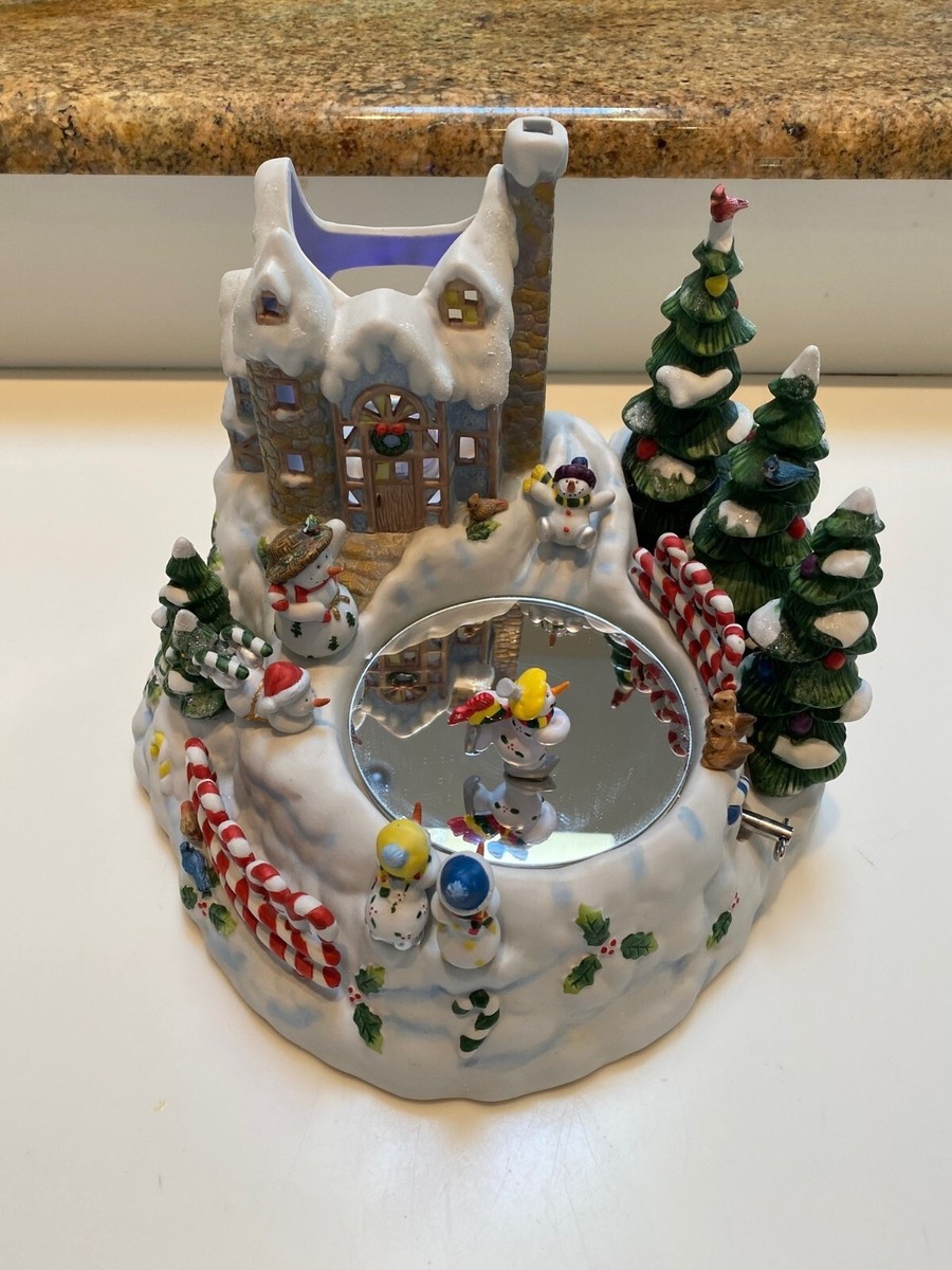 スノーマン ろうそく キャンドル スノーマン Glass In Candle SnowMan ( おしゃれ