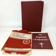 Vintage Lutheran Theology Book Set: Studies In The Lutheran Confessions 1959 #H5
