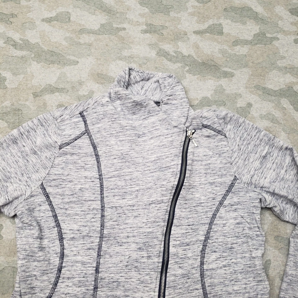 Толстовка женская Zenergy By Chico's 2 синяя на молнии с длинным рукавом - Изображение 3 из 4