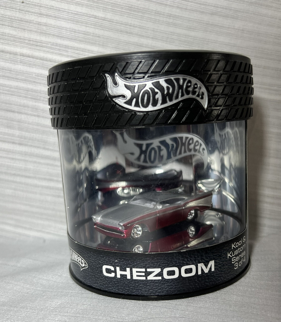 HOT WHEELS VHTF RARE KOOL & KUSTOM CHEZOOM - 57 CHEVY OIL CAN SERIES VERY  LTD
