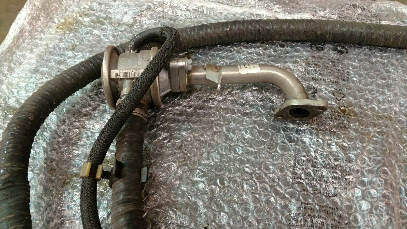 LAMBORGHINI MURCIELAGO LP640 SECOND AIR VALVE PIPE TUBE ASSEMBLY OEM 07M131583A