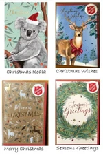 Christmas Cards 10pk The Salvation Army Charity - Christmas Supplies