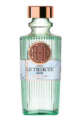 Le Tribute Premium Gin aus Spanien - 43 % Vol. / 0,05 Liter Miniatur Flasche