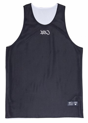 Maillot D'entraînement Réversible K1X Basket - Noir Et Blanc - Taille 2XL