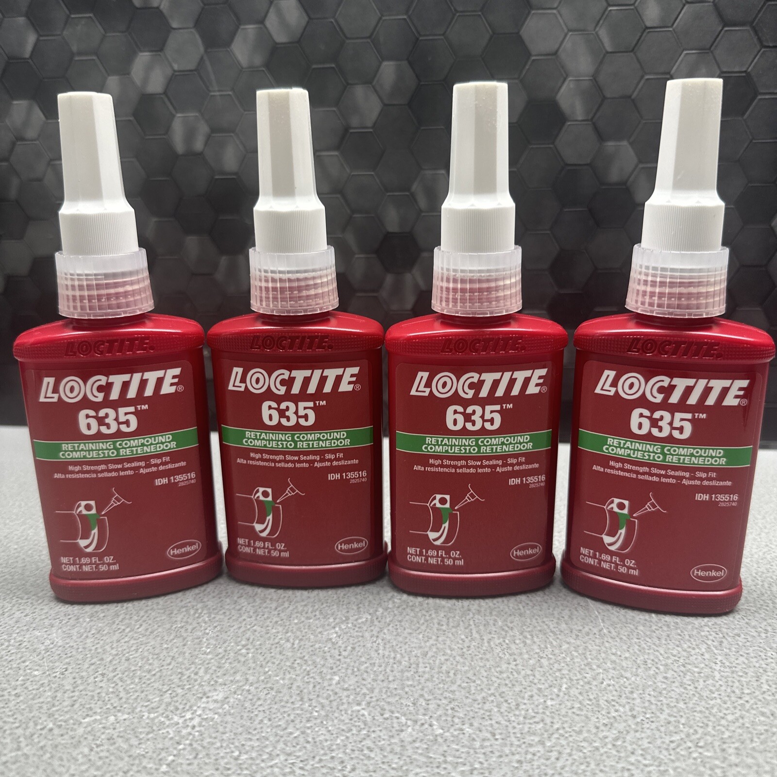 LOCTITE 635 RETAINING COMPOUND 1.69 OZ ( LOT OF 4 ) EXP 12/24 eBay