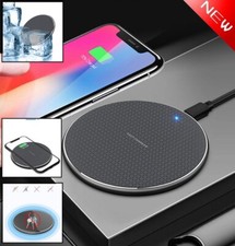 10W Wireless Charger Fast Charging Pad Dock for iPhone Samsung Android USA