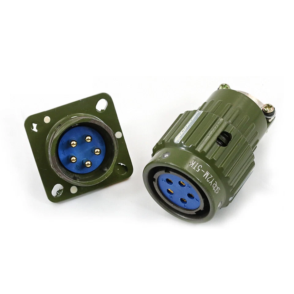 Y2M21-2 Aviation plug and socket Metal Housing 2-14Pin Cable Aviation Connector - Image 3 of 4