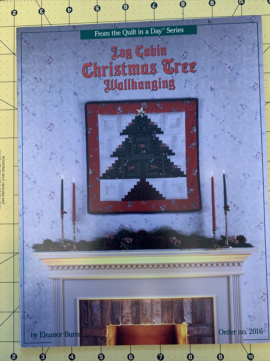 Log Cabin Quilt Pattern Christmas Tree