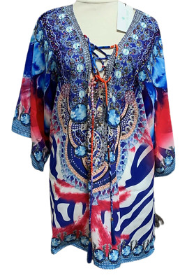 Etoile de Mer  Tunika ''Lucy'' Bluse Damen  Farbe: Multicolor  Größe: 40/42