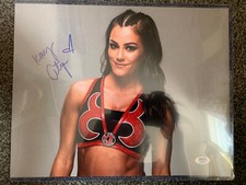 Kacy Catanzaro aka Katana Chance 11x14 Autographed Picture WWE NXT PSA COA