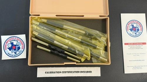 MITUTOYO 167 SERIES 6"-11" MICROMETER STANDARDS