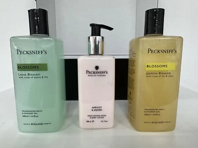 Pecksniffs Gift Set Hamper - 500ml Shower Gel Duo and Hand & Body Lotion