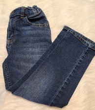 OshKosh Boys Medium Blue Classic Adjustable Waist 5 Pocket Jeans Size 6R