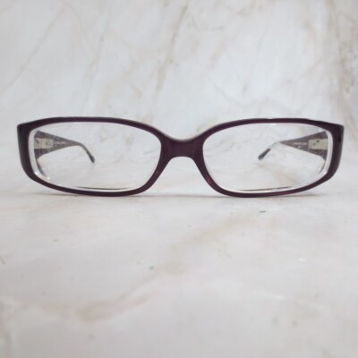 Bcbgmaxazria Tamara Eyeglasses Frame Women's Purple Full Rim Cat Eye 130