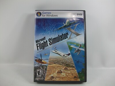 Microsoft Flight Simulator X PC Computer Game Untested No Book