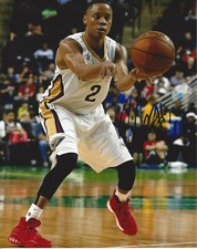 Tim Frazier autographed 8x10 New Orleans Pelicans  Free Shipping   #S378