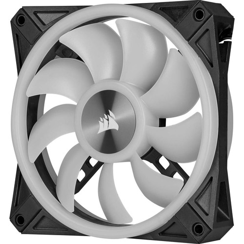 Corsair QL Series Ql140 RGB 140mm RGB LED Fan Dual Pack with Lighting Node Co... - Afbeelding 9 van 9