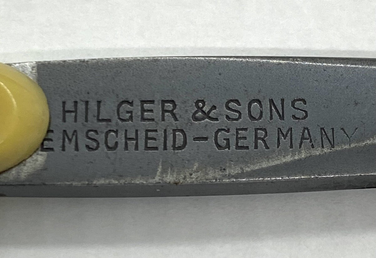 Vintage Hilger & Sons Remscheid -Germany Straight Razor | eBay