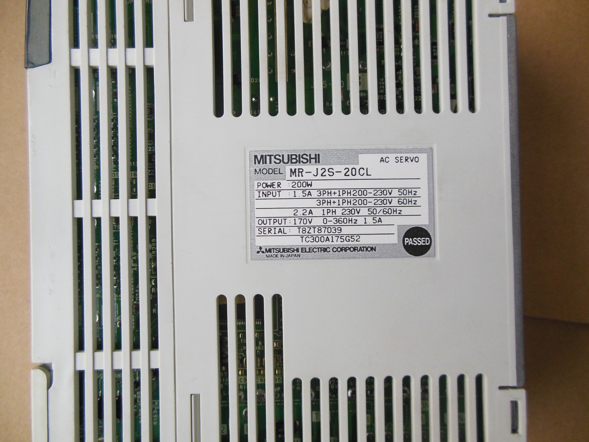 MITSUBISHI MR-S2-80B-E01 SERVO DRIVE 保証付 Part #: MR-J2S-100A | by Mitsubishi® Servo drives