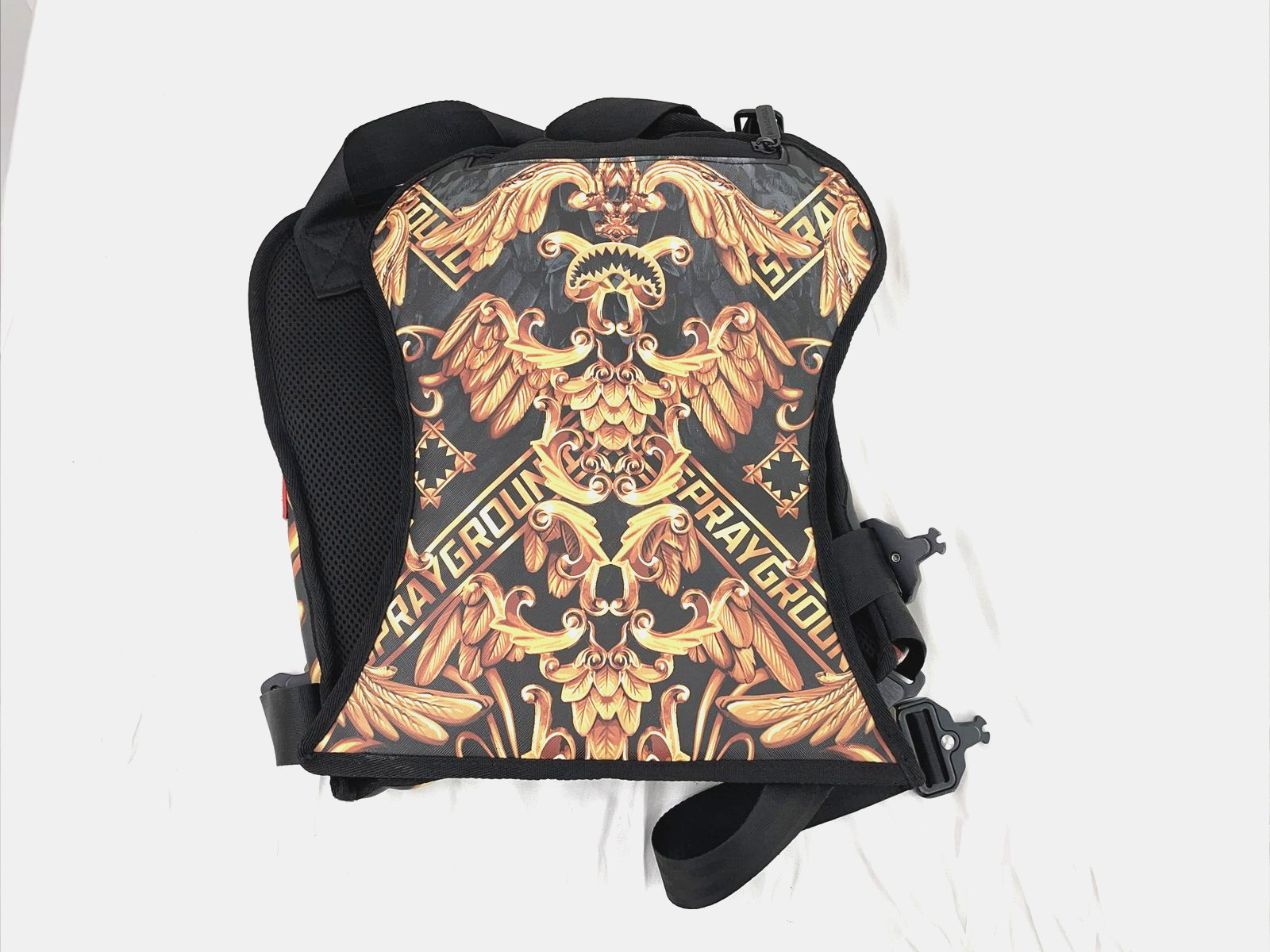 SPRAYGROUND LTD Sold Out Backpack Palace of Sharks Ch… Gem