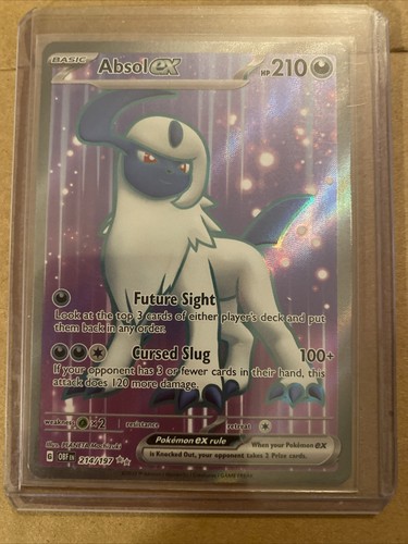 Pokemon Obsidian Flames Absol ex Ultra Rare • 214/197 (Gebraucht) in