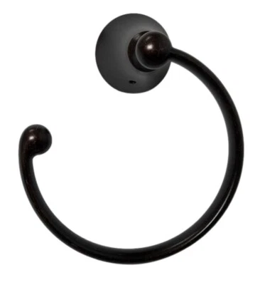 Moen YB5286ORB Wynford Porte-Serviettes Mural 6" Sur Colonne Bronze Patiné - Photo 1/4