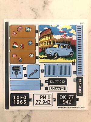LEGO Creator Expert: Fiat 500 (77942) for sale online | eBay