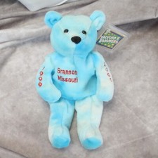 Beanie Bear Salvinos Bammers Branson Missouri 1999 2000 Limited 0136/2500 Y2K