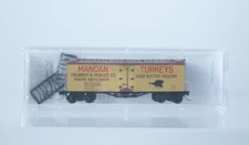 NOS Micro-Trains MANDAN CREAMERY & PRODUCE 2000 N Scale Reefer Car - 058 00 090