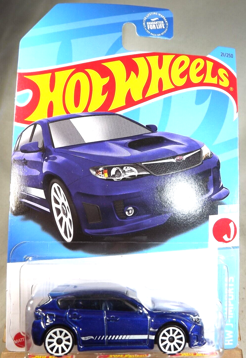 2023 Hot Wheels #21 HW J-Imports 2/10 SUBARU WRX STI Blue w