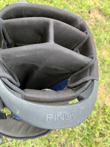 PING Mascot 4-WAY GOLF STAND BAG No Rain Cover Team Name Marvin Bridge Mavicks - Picture 6 of 14