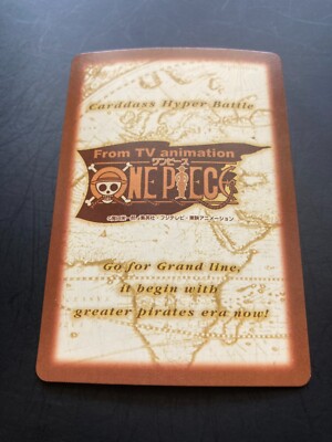 Chopper ONE PIECE Carddass Hyper Battle Holo Rare Card TCG