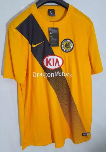 Boston United Nike Yellow Football Shirt Jersey Size L