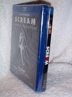 Scream 6-Movie Collection (Blu-ray, 2022, 7-Disc) Jenna Ortega Drew  Barrymore