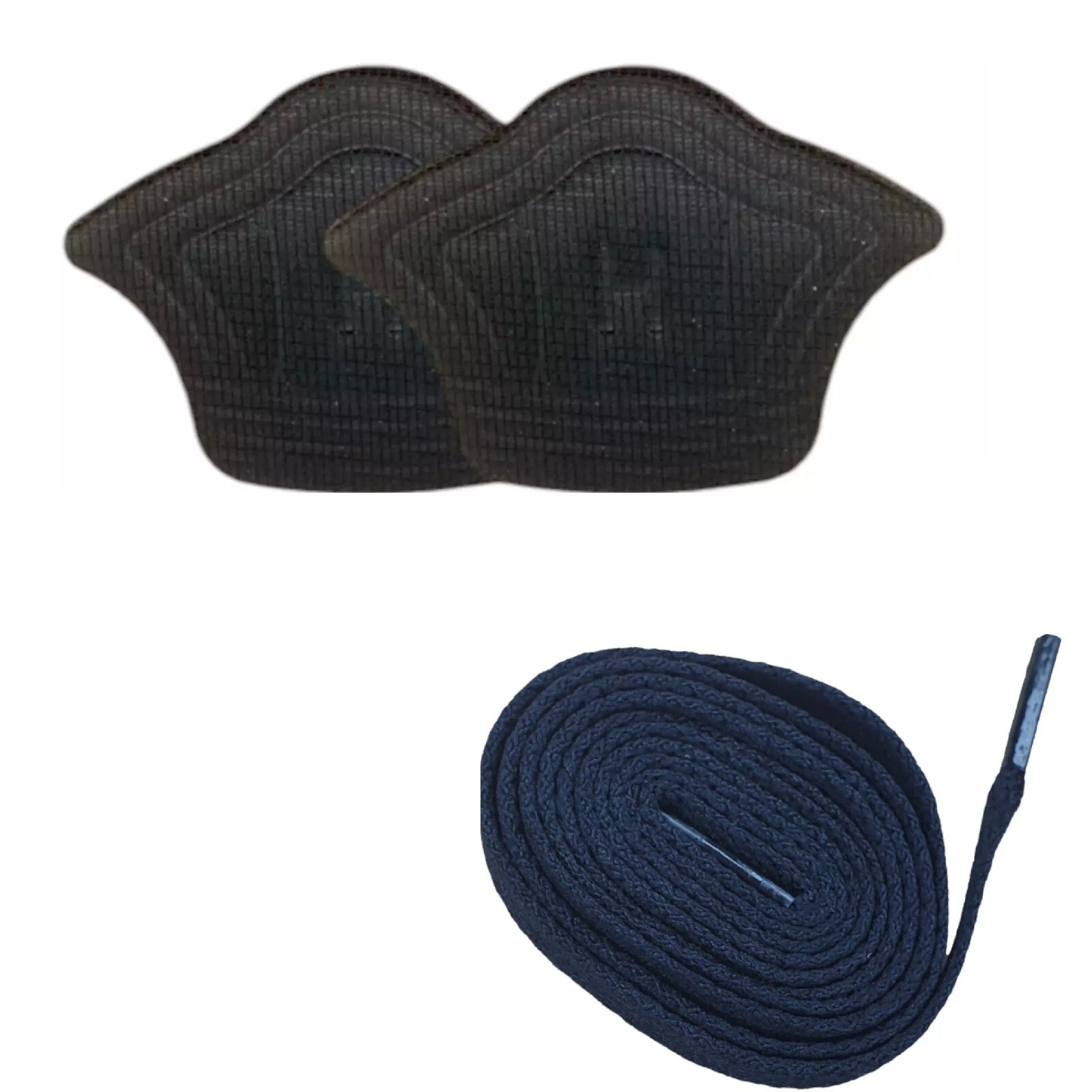 Fersenpolster Anti-Slip Fersenhalter Fersenschutz Schnürsenkel Set Fersenkissen