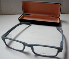 Reading Glasses W/Case, Light Gray, Strength 2.50, New