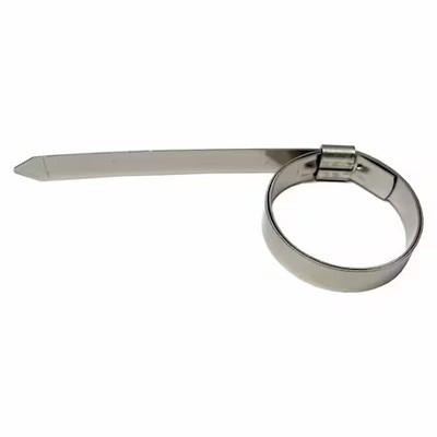 Band-It Js4349 Preformed Clamp, Lip-Lock, Ss