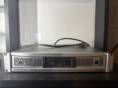 Behringer Europower EPX3000 Power Amplifier 1200W 2 Channel Tested/Works